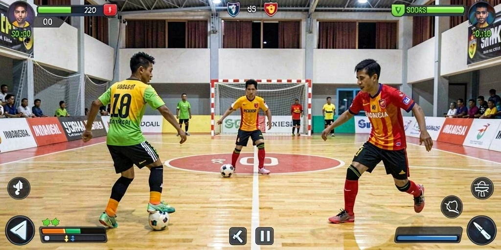Mode permainan yang beragam dan seru untuk dimainkan.
