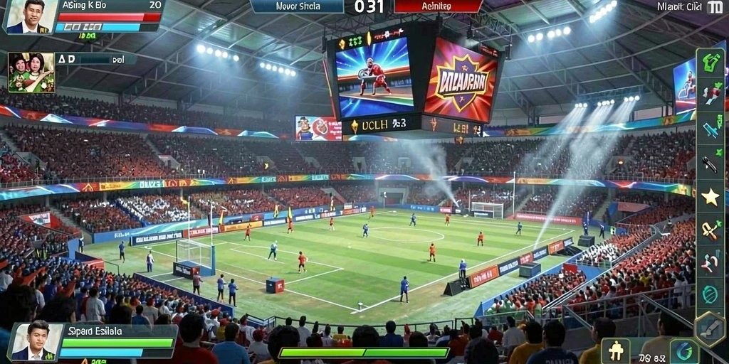 Antarmuka permainan yang intuitif dan mudah digunakan.