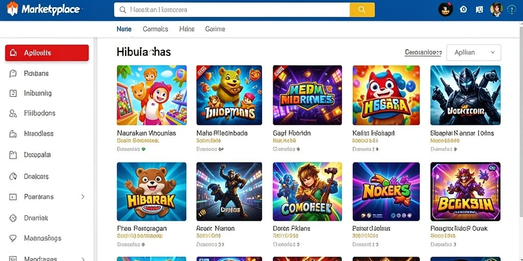 Grafis yang menawan dan penuh warna.