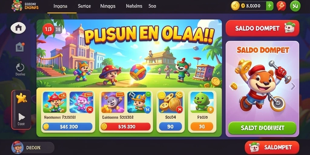 Tangkapan layar dari mode multiplayer yang seru dan interaktif.