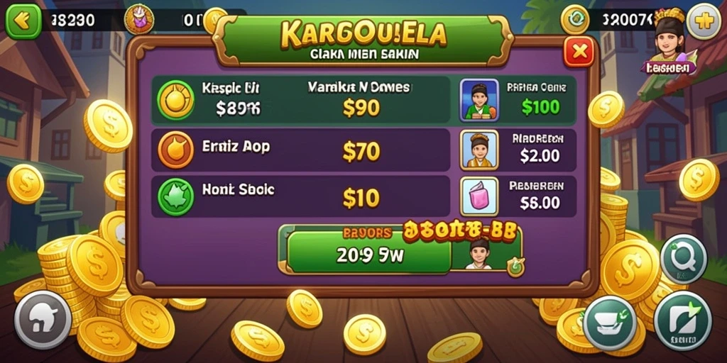 Screenshot menampilkan berbagai jenis tanaman yang bisa ditanam.